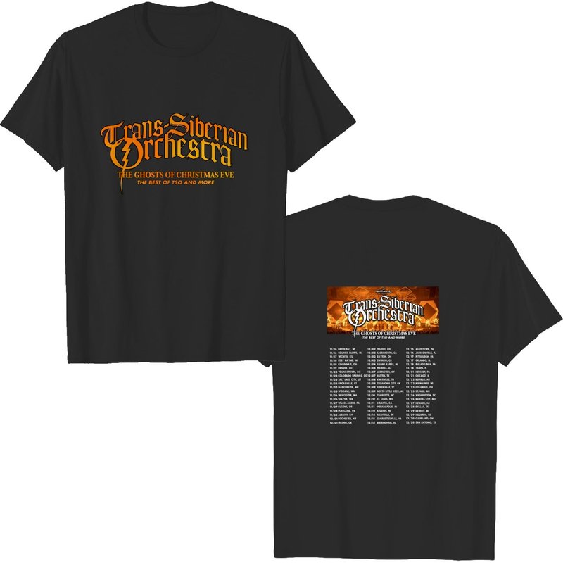 Trans-siberian Orchestra The Ghost Of Christmas Eve Winter Tour Shirt