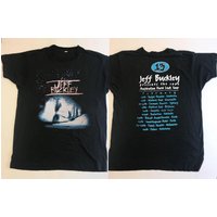 Vintage 1996 Jeff Buckley Hard Luck Tour T-shirt, 90s Jeff Buckley Concert Tour T-shirt