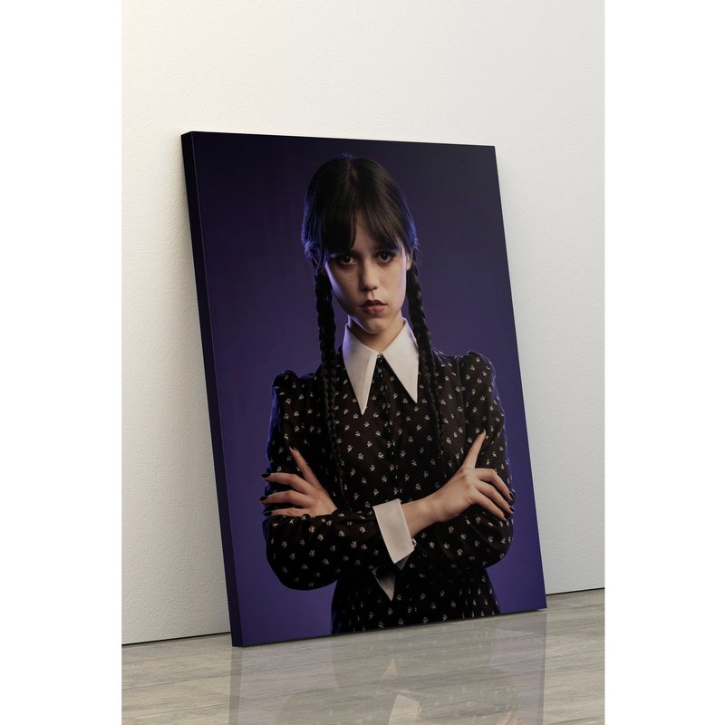 Jenna Ortega, Wednesday Addams Print Wall Decor — Posters & Prints
