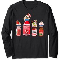 Funny Christmas Tee Crna Pacu Er Ed Icu Cricital Care Nurse Long Sleeve T-shirt — T-shirts pour hommes