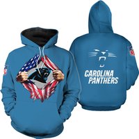 Carolina Panthers 3d Hoodie