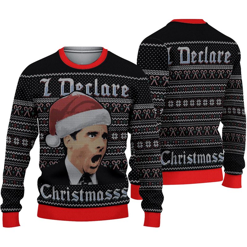 The Office Christmas Ugly Sweater — Chandails pour hommes