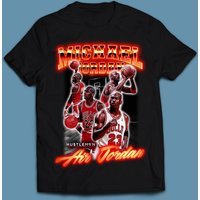 Micheal Jordan - Black Tee