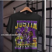 Justin Football Graphic Tee