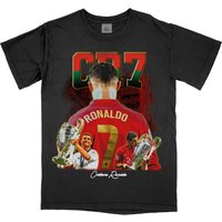 Cristiano Ronaldo Vintage Bootleg Style Tee Shirt