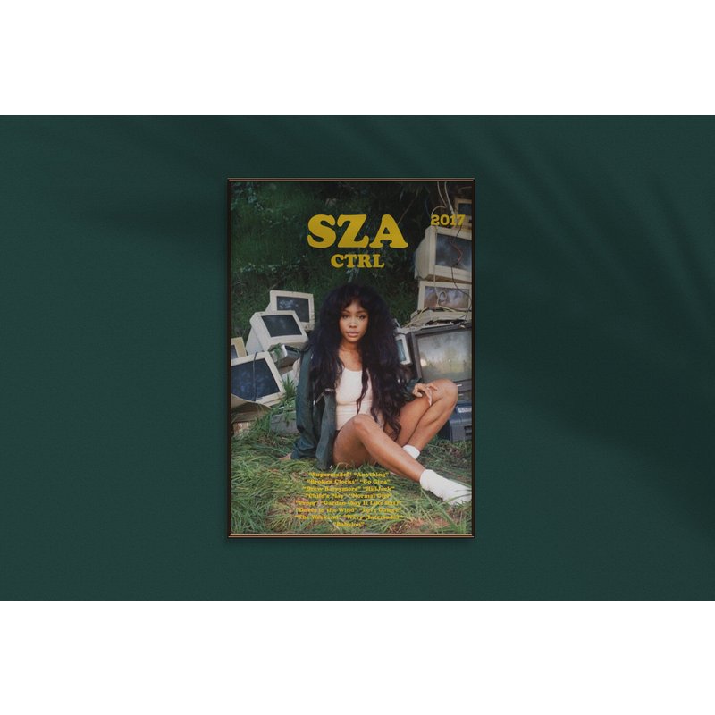 Sza Ctrl Album Cover Poster — Affiches et impressions