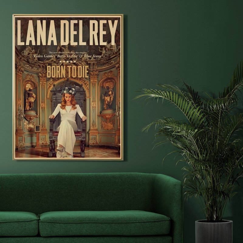 Lana Del Rey Poster- Ultraviolence Poster- Born To Die Poster — Posters & Prints