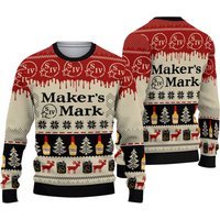 Makers Mark Christmas Ugly Sweater — Sweats à capuche pour hommes