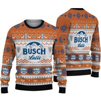 Busch Latte Christmas Ugly Sweater