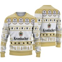 Krombacher Beer Christmas Ugly Sweater