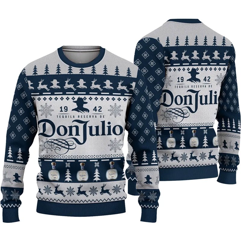 Don Julio Christmas Ugly Sweater — Chandails pour hommes