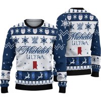 Michelob Ultra Christmas Ugly Sweater
