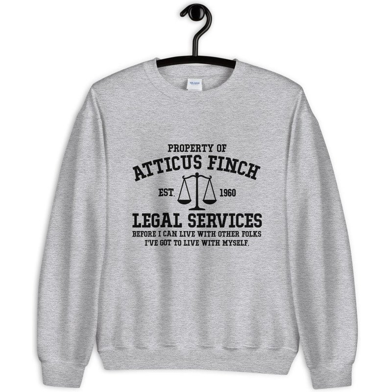 Atticus Finch Unisex Sweatshirt — Sweats à capuche pour hommes