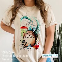 Vintage Studio Ghibli Shirt, Totoro Shirt, Studio Ghibli T-shirt — T-shirts pour hommes