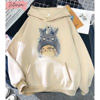 Cute Totoro Hoodie, Studio Ghibli Anime Spirited Away Hoodie
