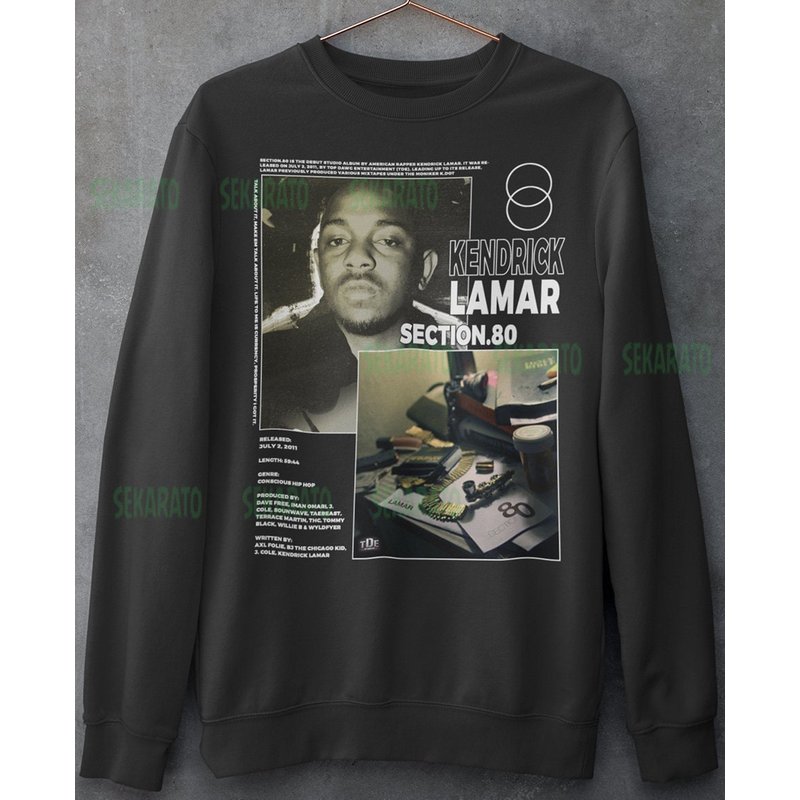 Kendrick Lamar Section 80 Sweatshirt — Sweats à capuche pour hommes