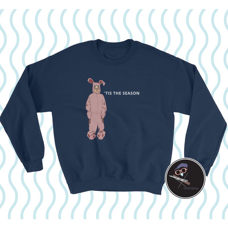 Funny Ralphie A Christmas Story Bunny Suit, Hilarious Cute A Christmas Story Sweatshirt — Sweats à capuche pour hommes