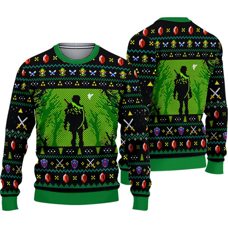 The Legend Of Zelda Ugly Christmas Sweater — Chandails pour hommes