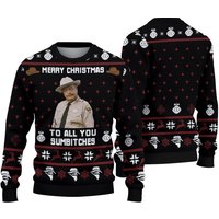 Smokey And The Bandit Merry Christmas To All You Sumbitches Ugly Christmas 3d Sweater