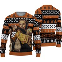 Leonardo Pointing Meme Ugly Christmas Sweater, Leonardo Dicaprio Ugly Christmas 3d Sweater