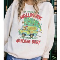 Vintage Scooby Doo Christmas Sweatshirt — Sweats à capuche pour hommes