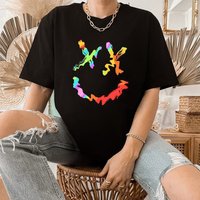Vintage Smiley Face Shirt, Louis Tomlinson T Shirt — T-shirts pour hommes