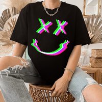 Smiley Face Rgb Shirt, Louis Tomlinson V