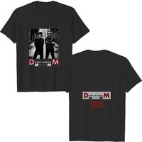 Depeche Mode Memento Mori World Tour 2023 Dates Double Sided Shirt — T-shirts pour hommes