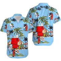 Snoopy Summer Time Hawaiian Shirt Beach Shirt Fashion Summer Fan