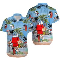 Snoopy Summer Time Hawaiian Shirt