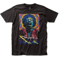 Jimi Hendrix Rainbow Drawing Tee — T-shirts pour hommes