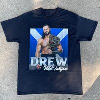 Drew Mcintyre Black Graphic T-shirt
