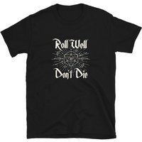 Dungeons Dnd Dungeon Master Rpg Game Roll Well Don't Die, Short-sleeve Unisex T-shirt — T-shirts pour hommes