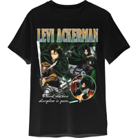 Levi Ackerman Anime Vintage T Shirt
