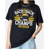 Michigan Back To Back Big Ten Championship 2022 Shirt — T-shirts pour hommes
