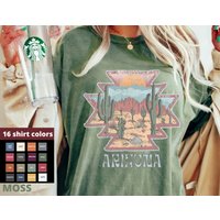 Arizona Desert Scene Vintage Inspired Tee — T-shirts pour hommes