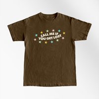 Call Me If You Get Lost Tee Shirt, Hip Hop Tshirt, Rap Shirt — T-shirts pour hommes