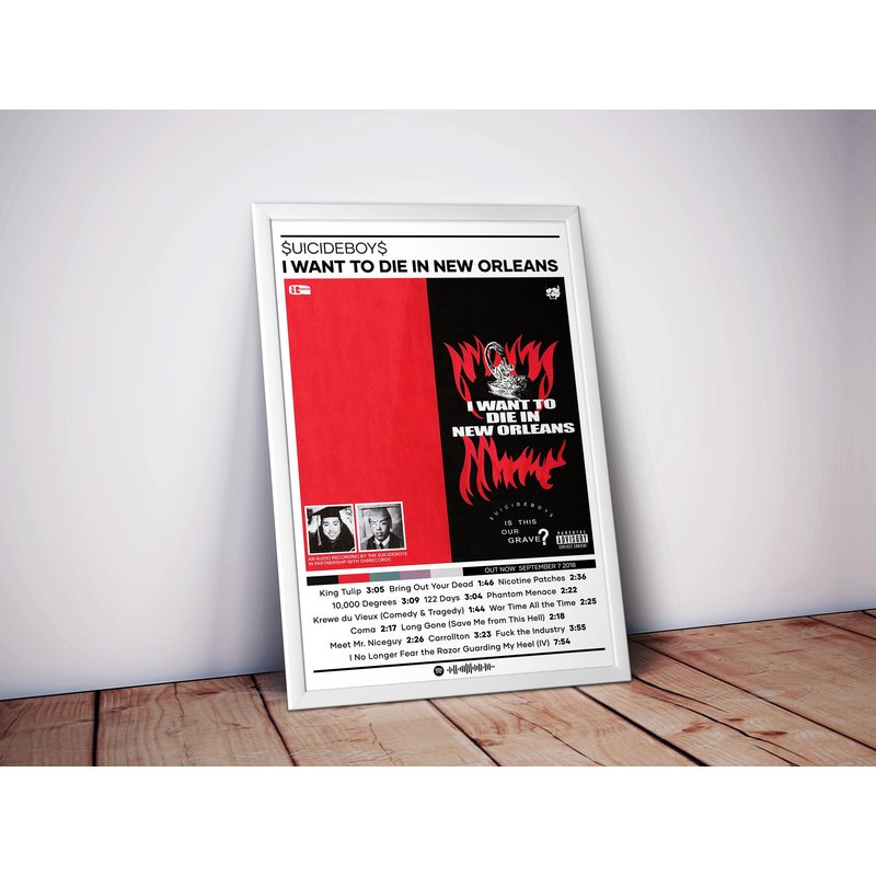 Suicideboys Poster | I Want To Die In New Orleans Poster — Posters & Prints