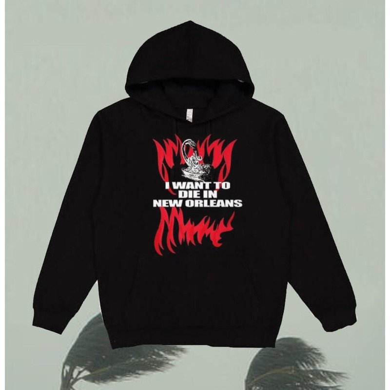 Suicideboys Hoodie I Want To Die In New Orleans — Sweats à capuche pour hommes