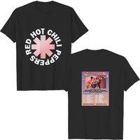 Red Hot Chili Peppers Shirt, Chili Peppers Global Tour 2023 Double Sided Shirt — T-shirts pour hommes