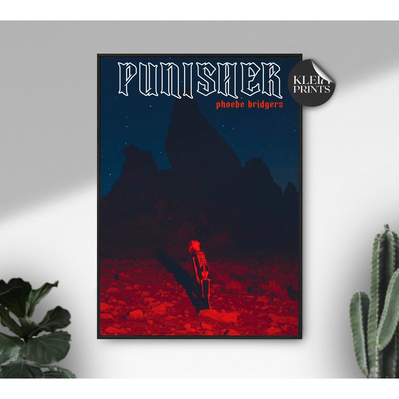 Phoebe Bridgers Poster - Punisher Album - Album Art Poster — Posters & Prints