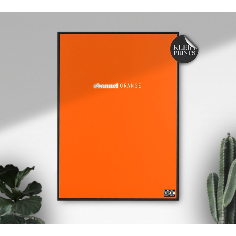 Frank Ocean - Channel Orange - Album Art Poster - Musem Grade Paper — Affiches et impressions