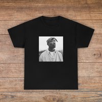 Tupac Shakur T-shirt, 2pac Tee, Old School Hip Hop Clothing, Rapper Gift, Soft Cotton Tee
