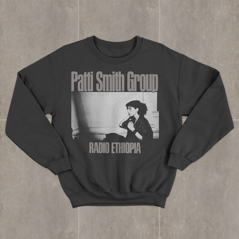 Patti Smith Group Radio Ethiopia Sweatshirt — Sweats à capuche pour hommes
