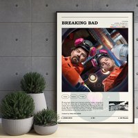 Breaking Bad Tv Show Poster / Breaking Bad Poster — Affiches et impressions