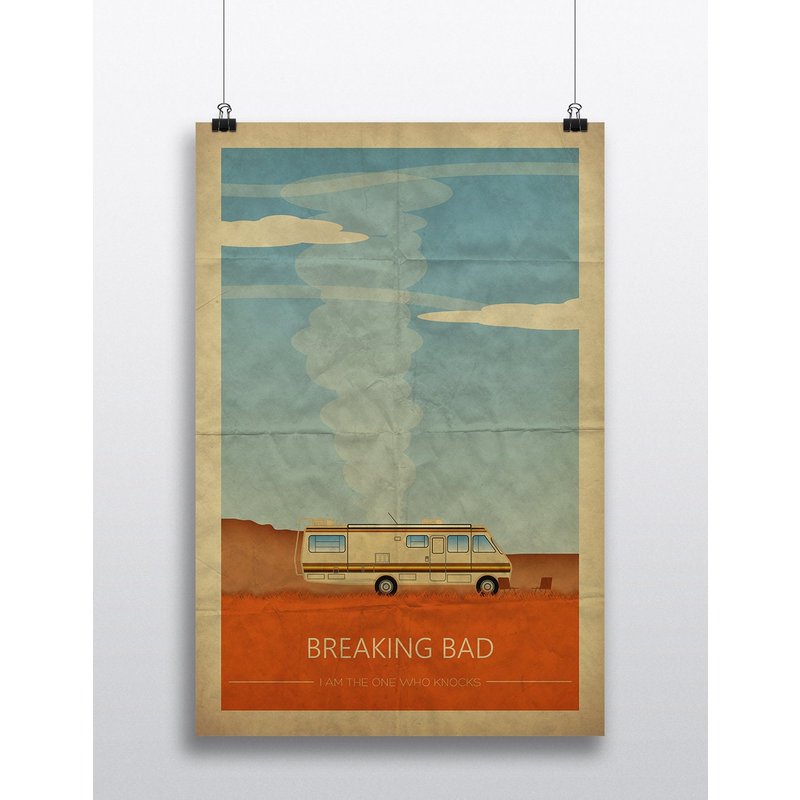 Breaking Bad Poster Walter White Breaking Bad — Posters & Prints