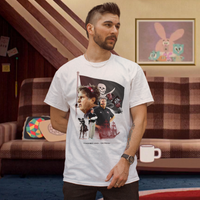 Vintage 90s Mike Leach Shirt — T-shirts pour hommes