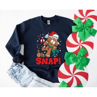 Oh Snap Sweatshirt, Oh Snap Christmas Sweatshirt