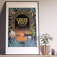 Greta Van Fleet Posters Greta Van Fleet Tour 2022 Posters
