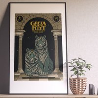 Greta Van Fleet Posters Greta Van Fleet Tour 2022 Posters Concert